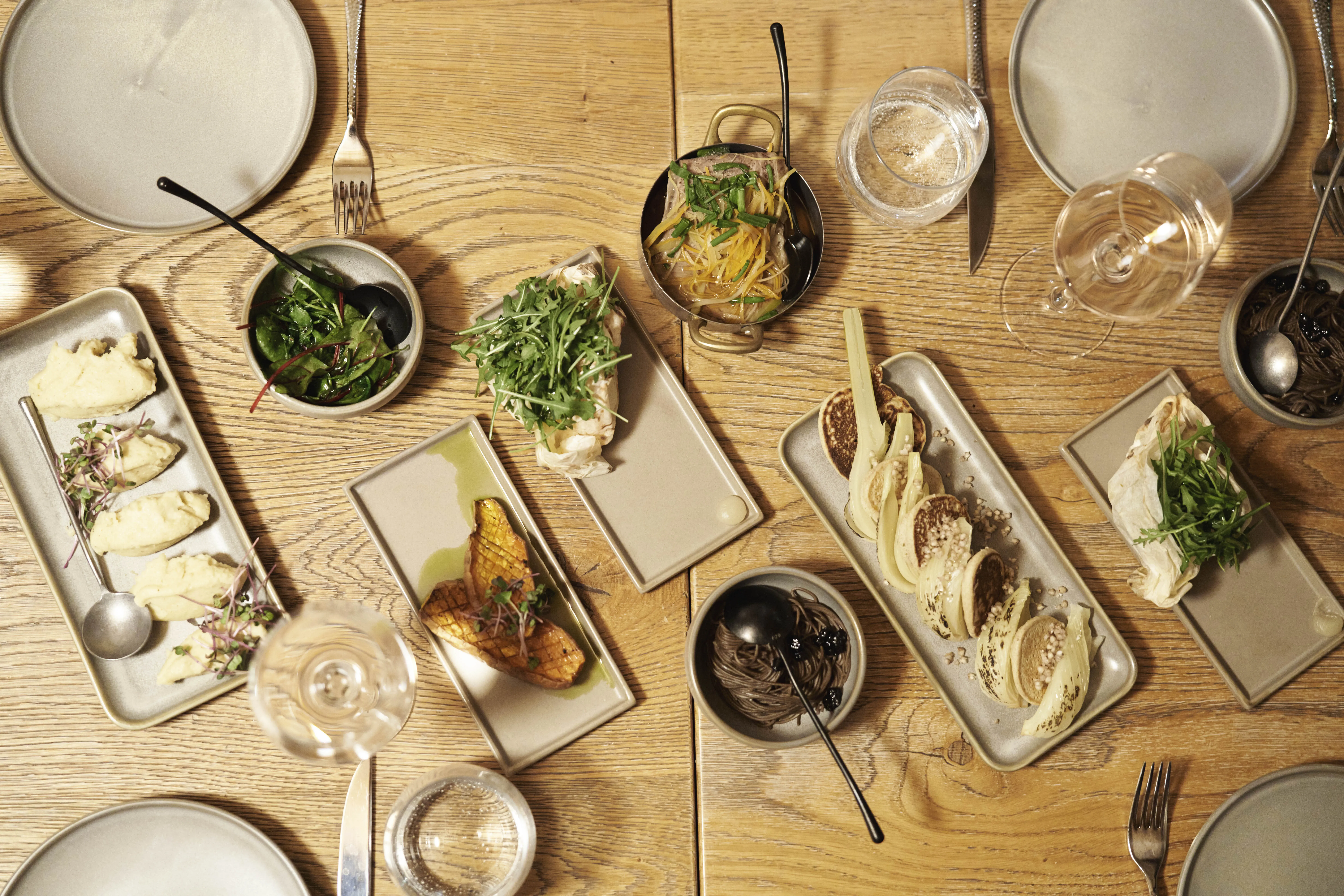 Abendessen mit regionaler Kulinarik